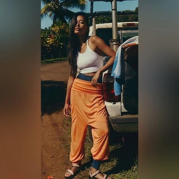 NEW FREE PEOPLE -  Victory Harem Pants - Picture 3 of 8